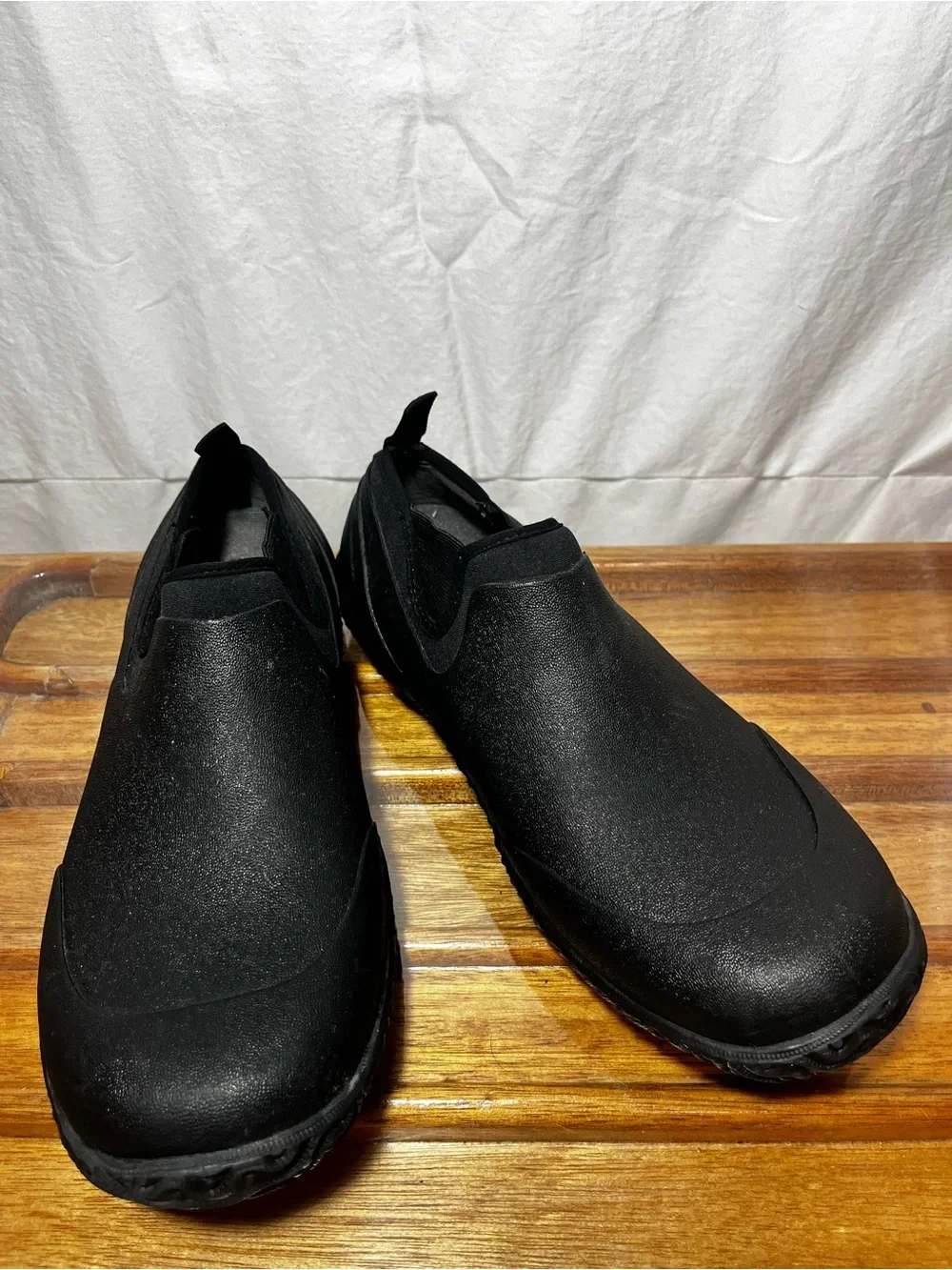Bogs Men's Urban Walker Low Waterproof Slip-On Shoes Black Size 12📝